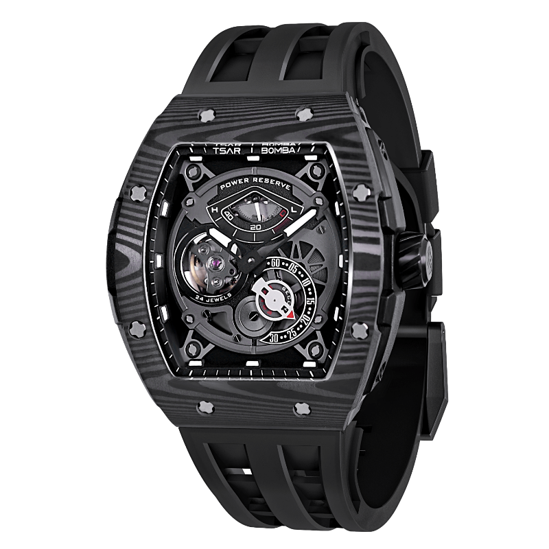 Elemental Series-Carbon Fiber Automatic Watch