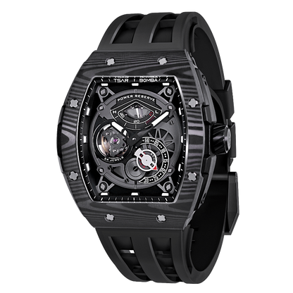 Elemental Series-Carbon Fiber Automatic Watch