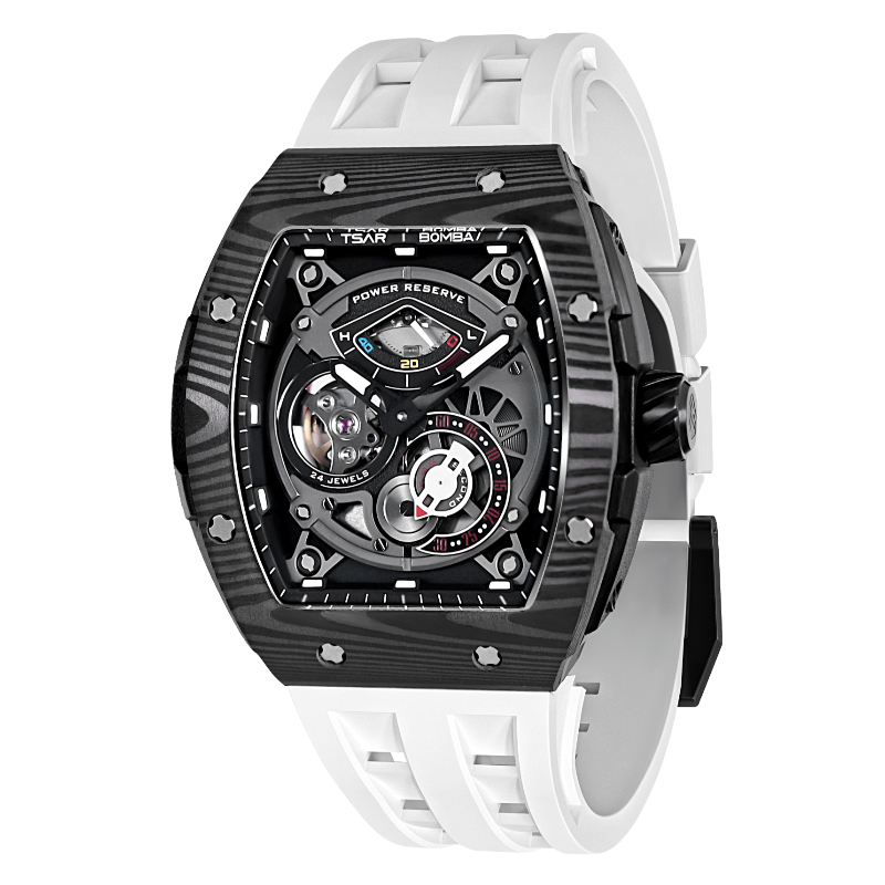 Elemental Series-Carbon Fiber Automatic Watch