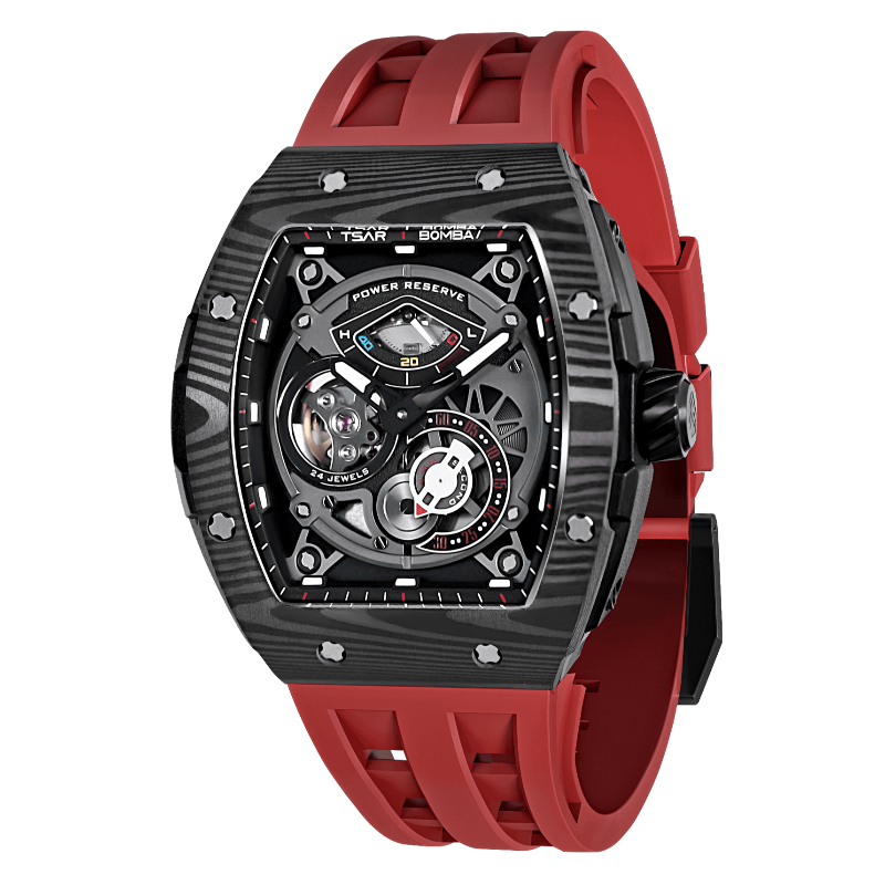Elemental Series-Carbon Fiber Automatic Watch