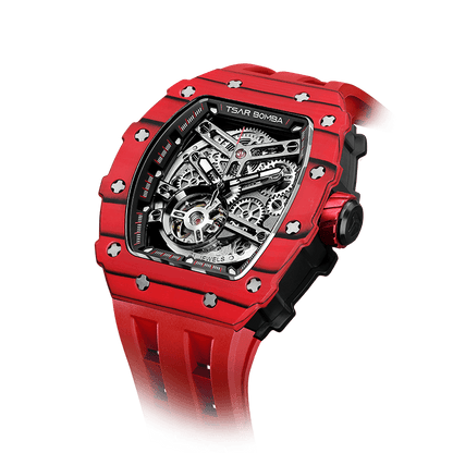 Elemental Series Luxury Carbon Fiber Automatic Watch: Durable, Stylish, Precise Self-Winding Timepiece