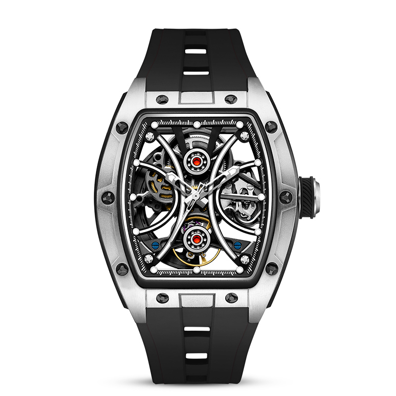ALDEN ROYSTON SKELETON DESIGN AUTOMATIC WATCH