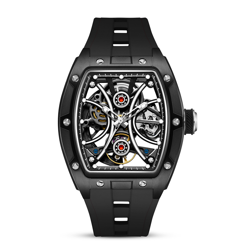 ALDEN ROYSTON SKELETON DESIGN AUTOMATIC WATCH