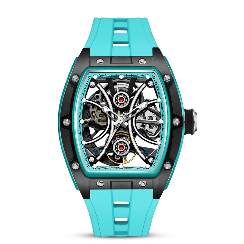 ALDEN ROYSTON SKELETON DESIGN AUTOMATIC WATCH