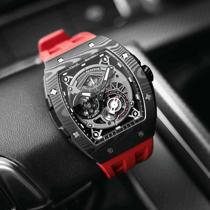Elemental Series-Carbon Fiber Automatic Watch