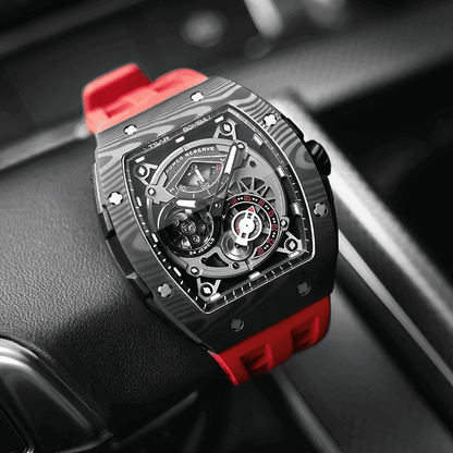 Elemental Series-Carbon Fiber Automatic Watch