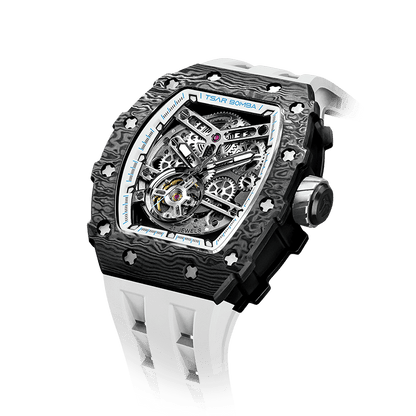Elemental Series Luxury Carbon Fiber Automatic Watch: Durable, Stylish, Precise Self-Winding Timepiece