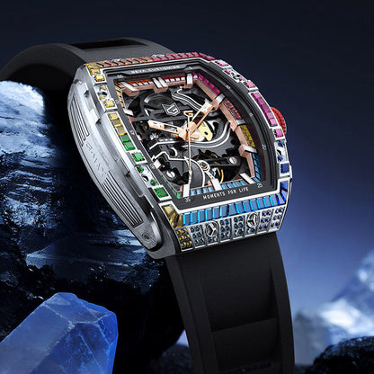 Rainbow Zircon Series - Automatic Watch G78138