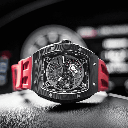 Elemental Series-Carbon Fiber Automatic Watch