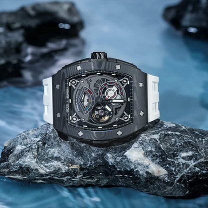 Elemental Series-Carbon Fiber Automatic Watch
