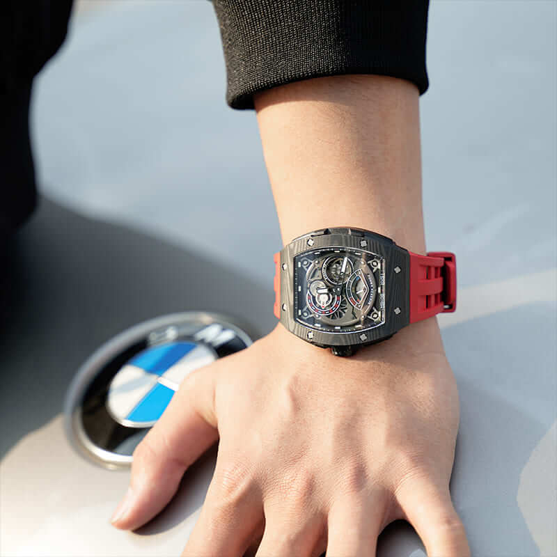 Elemental Series-Carbon Fiber Automatic Watch