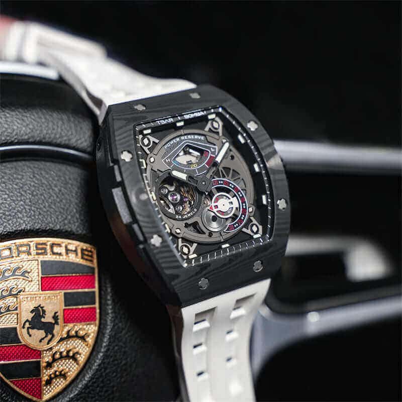 Elemental Series-Carbon Fiber Automatic Watch
