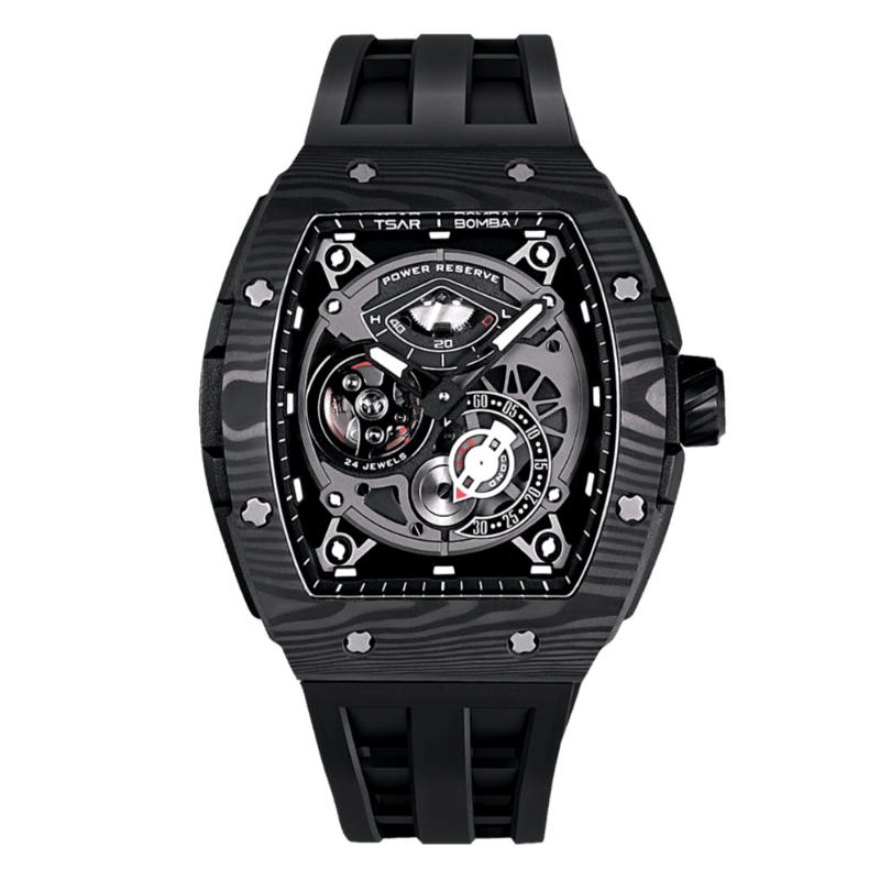 Elemental Series-Carbon Fiber Automatic Watch