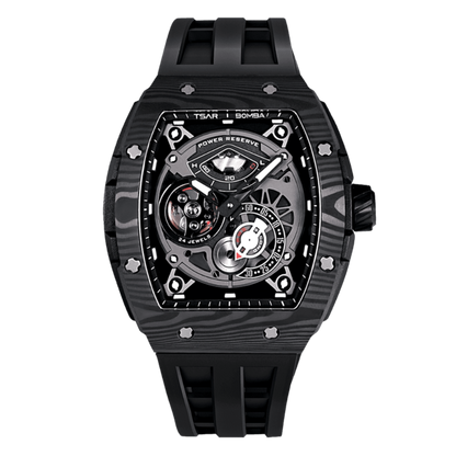 Elemental Series-Carbon Fiber Automatic Watch