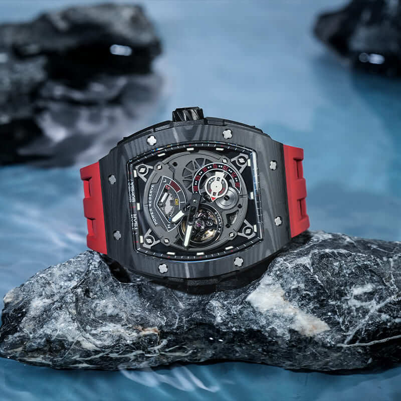 Elemental Series-Carbon Fiber Automatic Watch