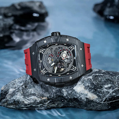 Elemental Series-Carbon Fiber Automatic Watch