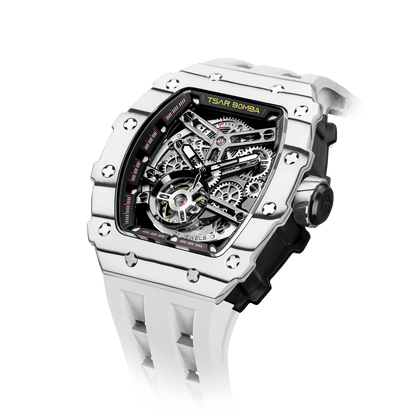 Elemental Series Luxury Carbon Fiber Automatic Watch: Durable, Stylish, Precise Self-Winding Timepiece