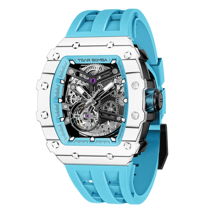 Elemental Series Luxury Carbon Fiber Automatic Watch: Durable, Stylish, Precise Self-Winding Timepiece