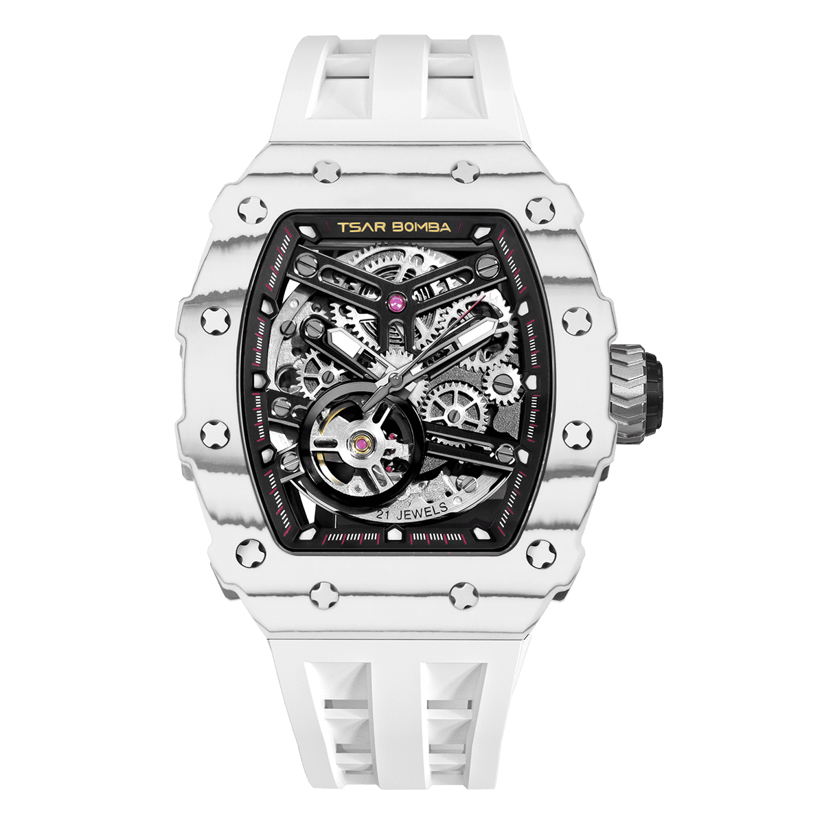 Elemental Series Luxury Carbon Fiber Automatic Watch: Durable, Stylish, Precise Self-Winding Timepiece