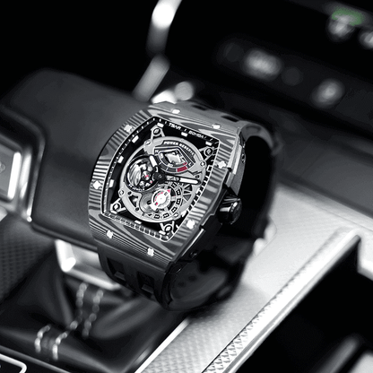 Elemental Series-Carbon Fiber Automatic Watch