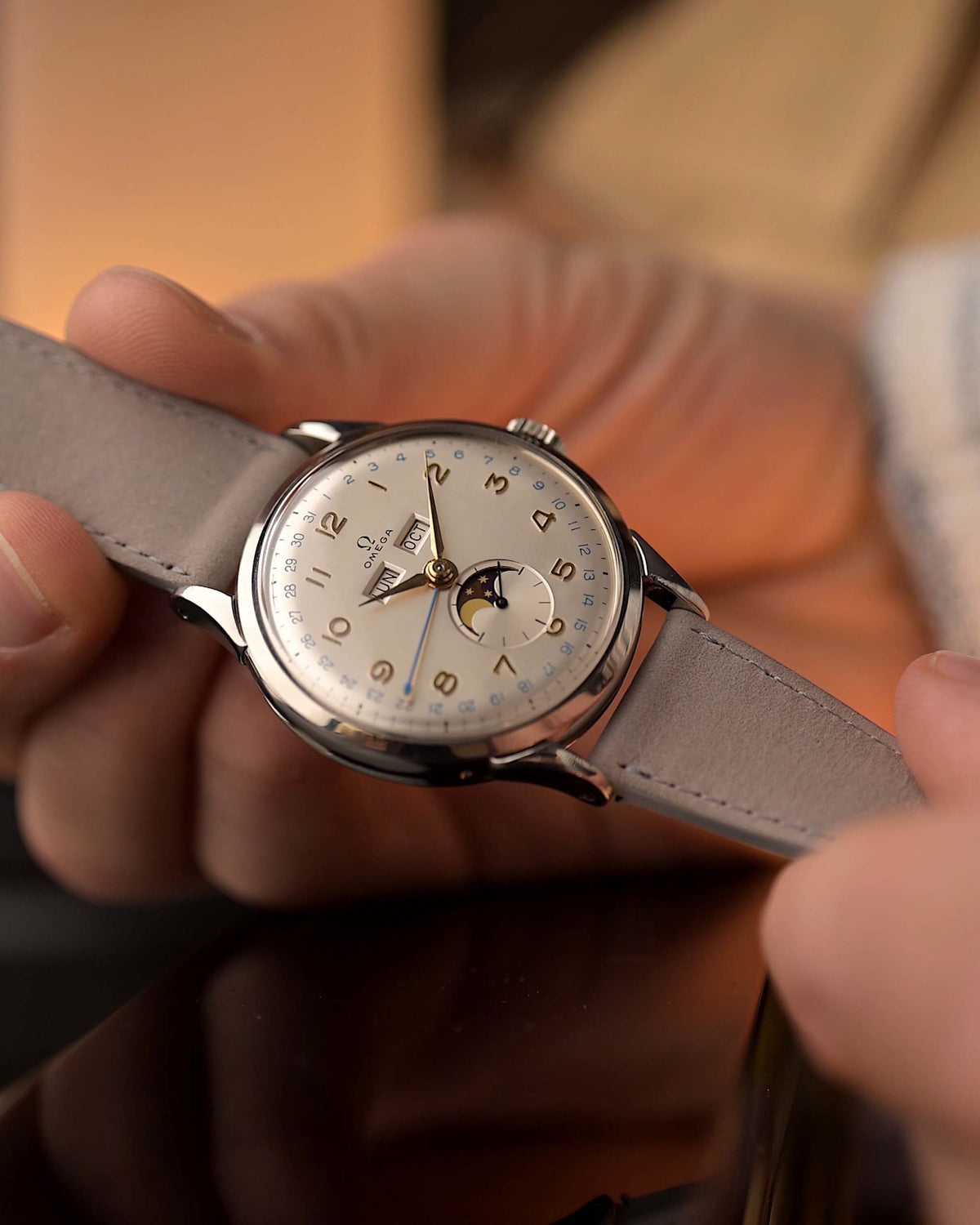 Omega 2486 Cosmic Moonphase 1940s