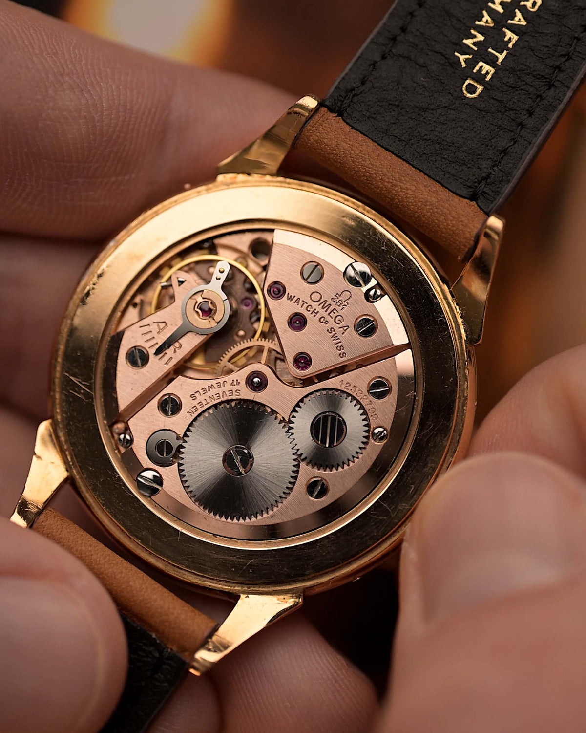 Omega 2486 Cosmic Moonphase Rose 1950