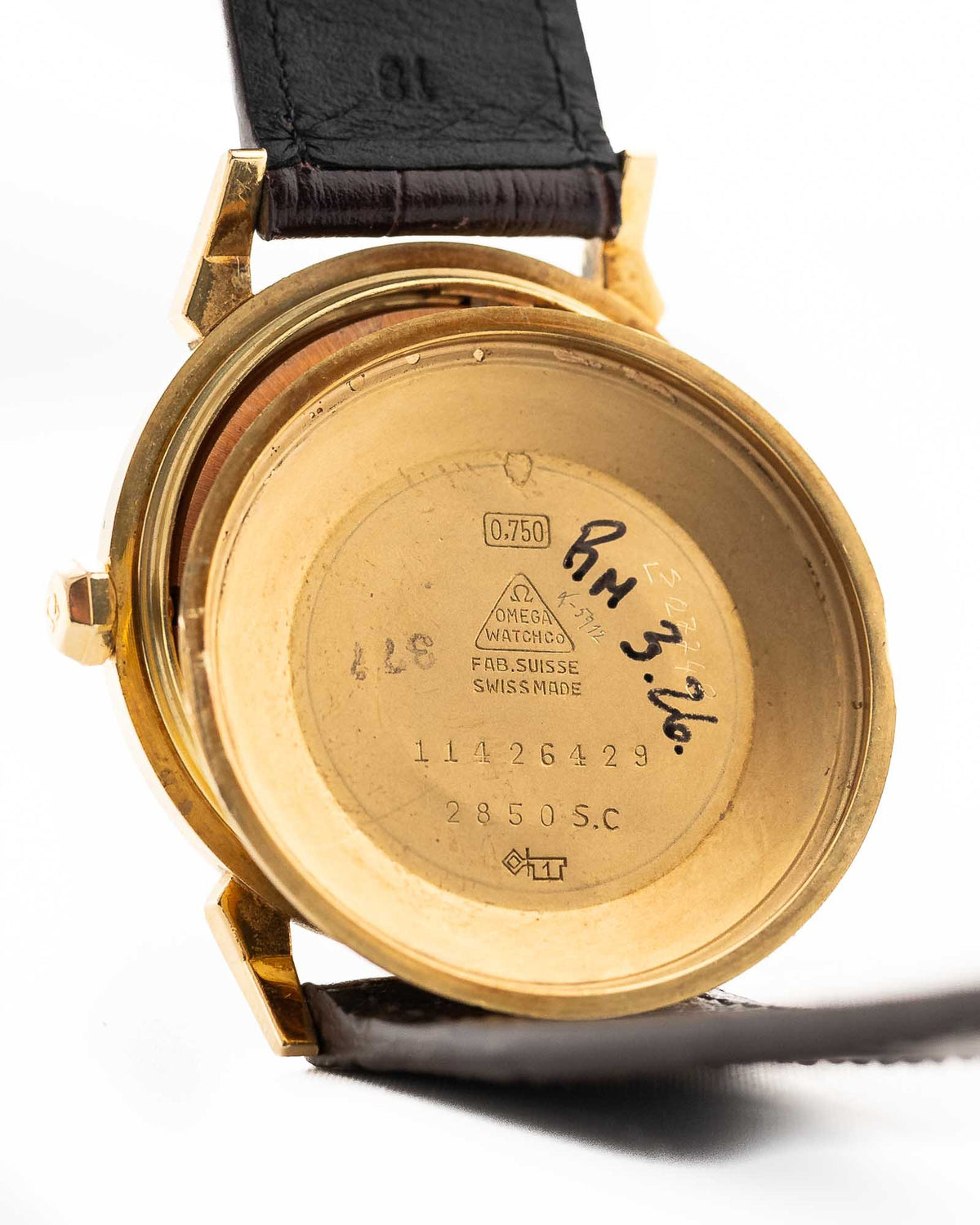 Omega 2850 Seamaster 18k Olympic 1956