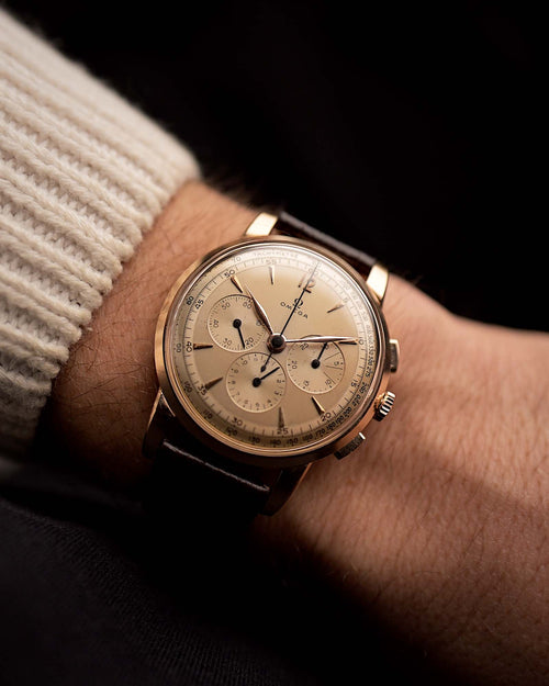 Omega Jumbo Chronograph Pre Cal. 321 Rose 1944