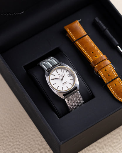 Vintage Omega Constellation Automatic Chronometer, C-shaped brushed case, Cal. 1011 from 1970's