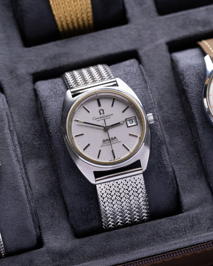 Vintage Omega Constellation Automatic Chronometer, C-shaped brushed case, Cal. 1011 from 1970's